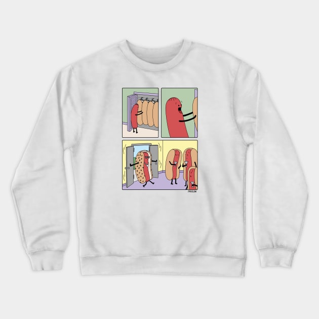 Hot Dog! Crewneck Sweatshirt by Buni